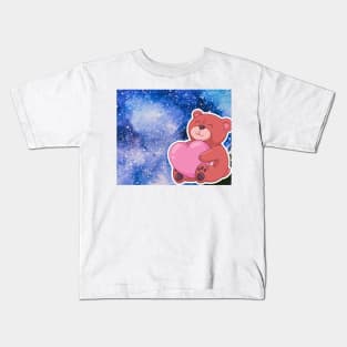 funny bear Kids T-Shirt